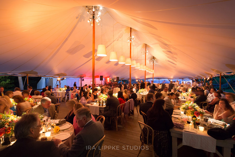 Springtime Wedding  in Greenwich CT  Sperry Tents 