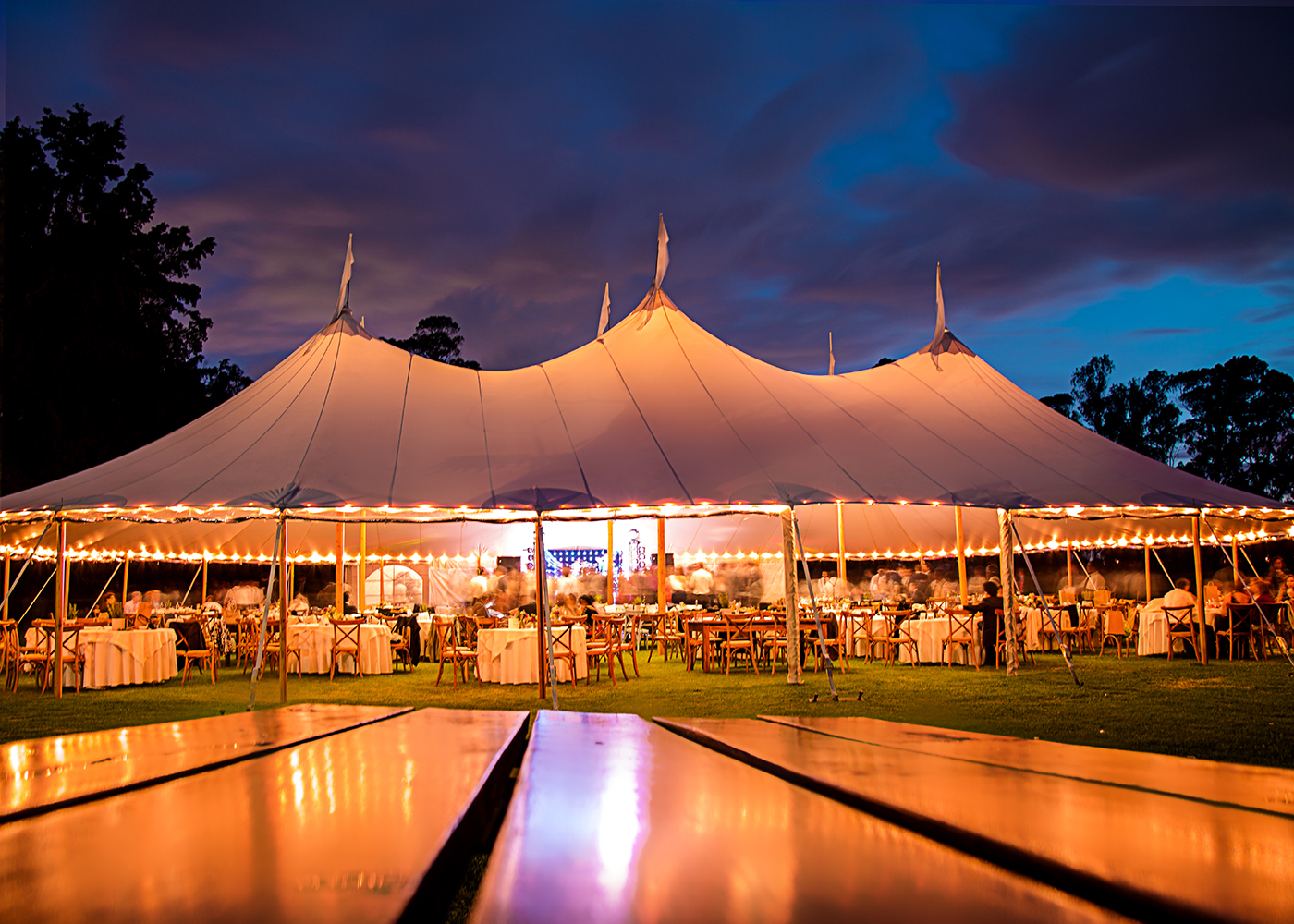 Wedding Tent Rental Rent a Sailcloth Wedding Tent Sperry Tents