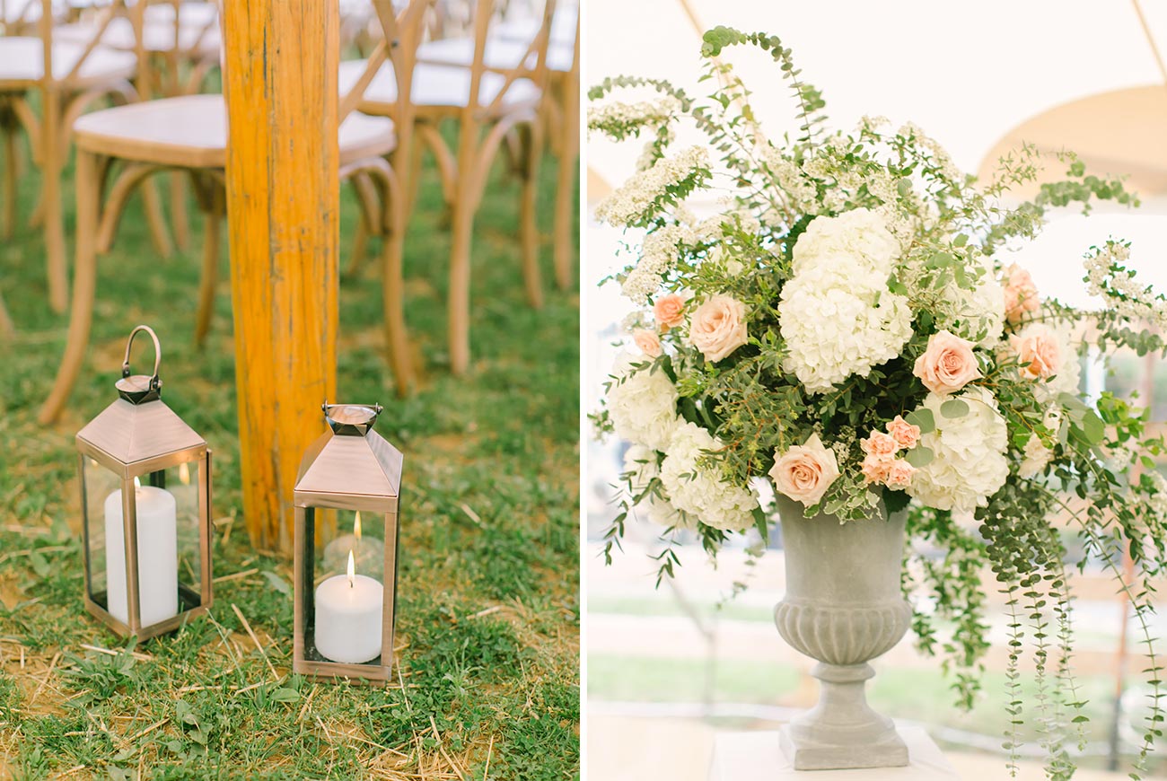 Backyard Wedding | Sperry Tents New Jersey | Love & Light Photographs