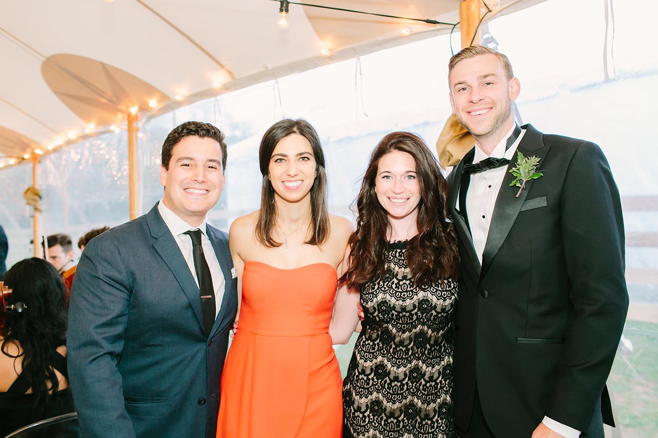Backyard Wedding | Sperry Tents New Jersey | Love & Light Photographs