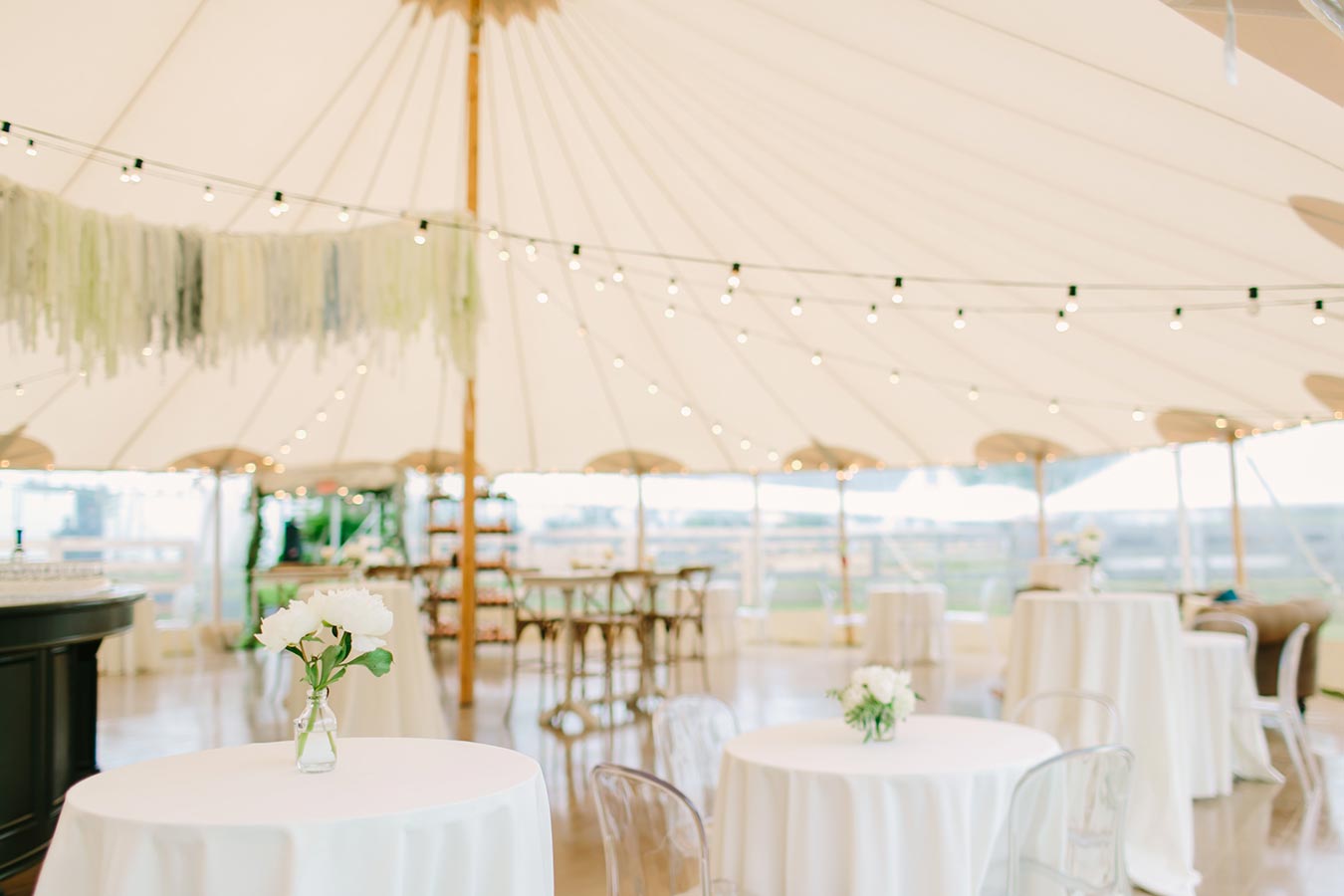 Backyard Wedding | Sperry Tents New Jersey | Love & Light Photographs