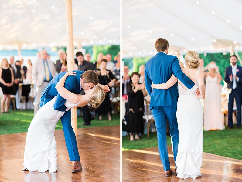 Sperry Tents Marion | Backyard Wedding | J. Harper Photography