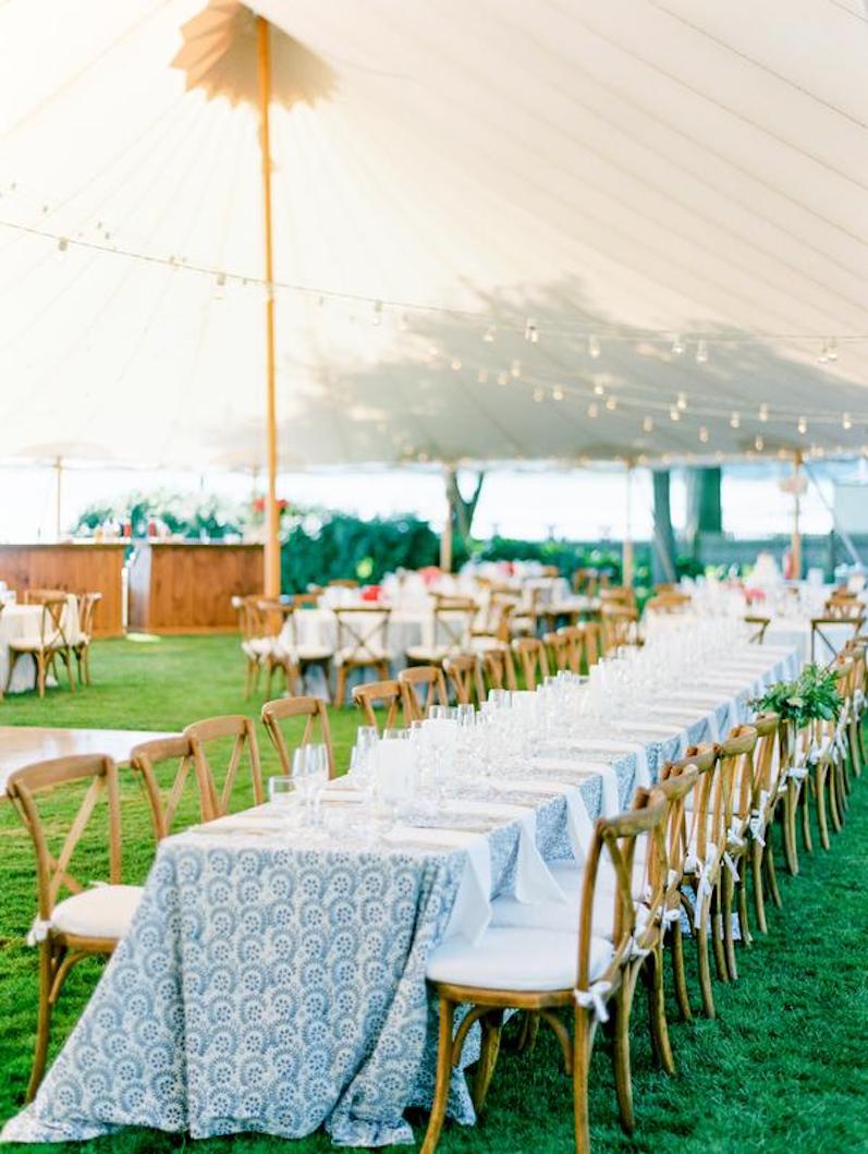 Sperry Tents Marion | Backyard Wedding | J. Harper Photography