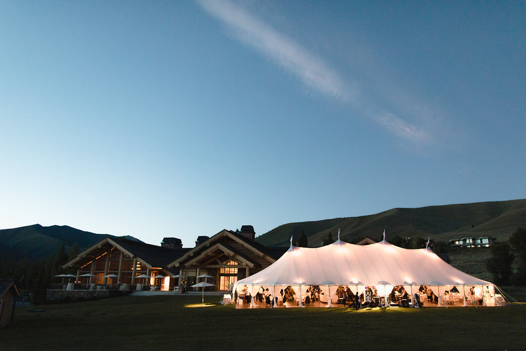 Sperry Tents Colorado | Sun Valley Wedding | Sarah Falugo Weddings