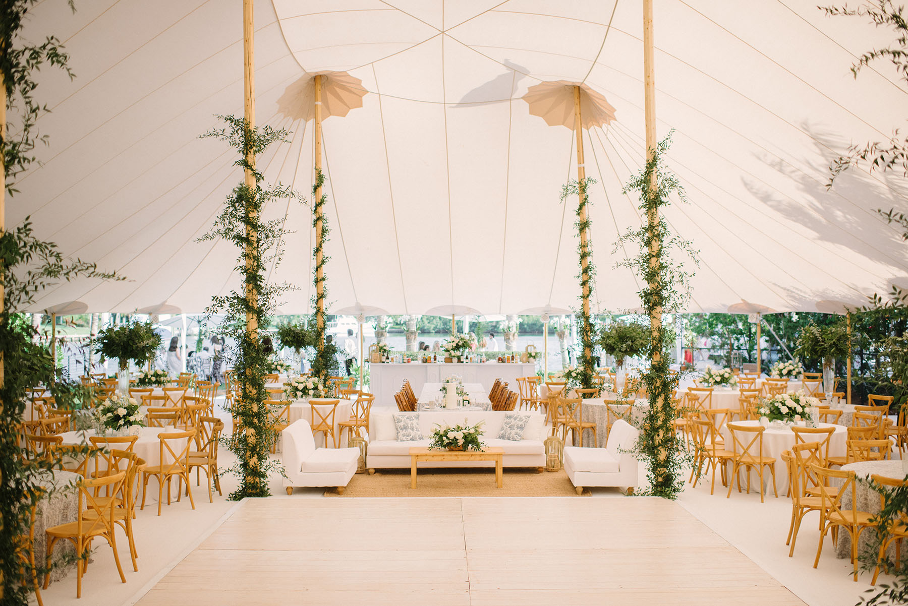 Wedding Tent Rental Rent a Sailcloth Wedding Tent Sperry Tents